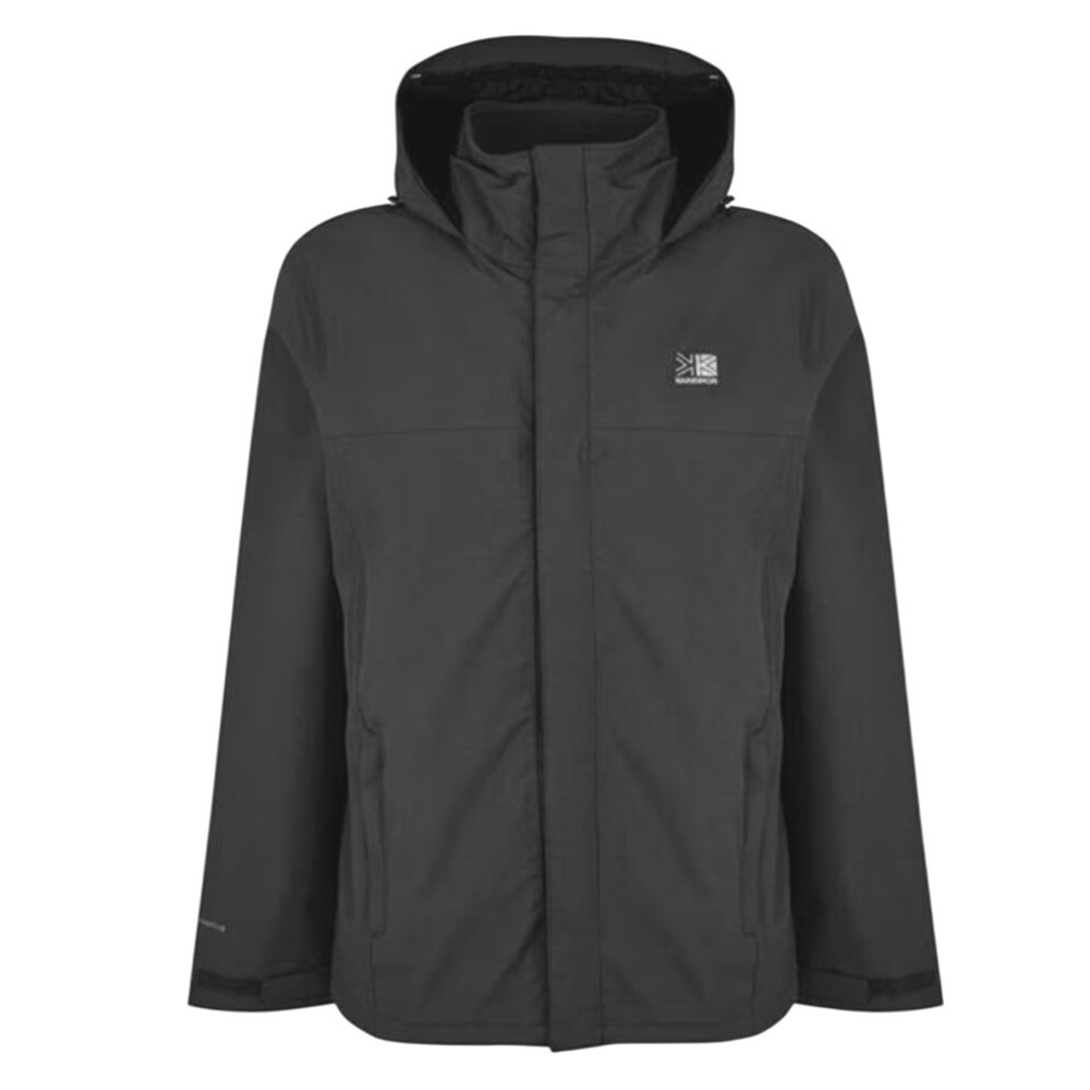 Karrimor Black Urban Waterproof Jacket Mens Windbreaker‎ Rain Coat 2XL